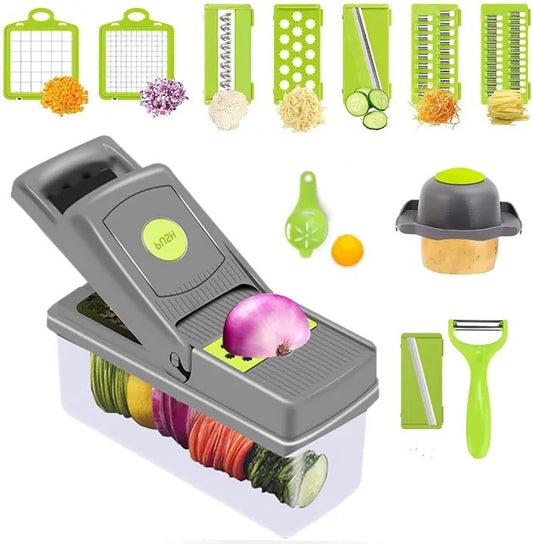 16-In-1 Multifunctional Vegetable Chopper AND CUTTER