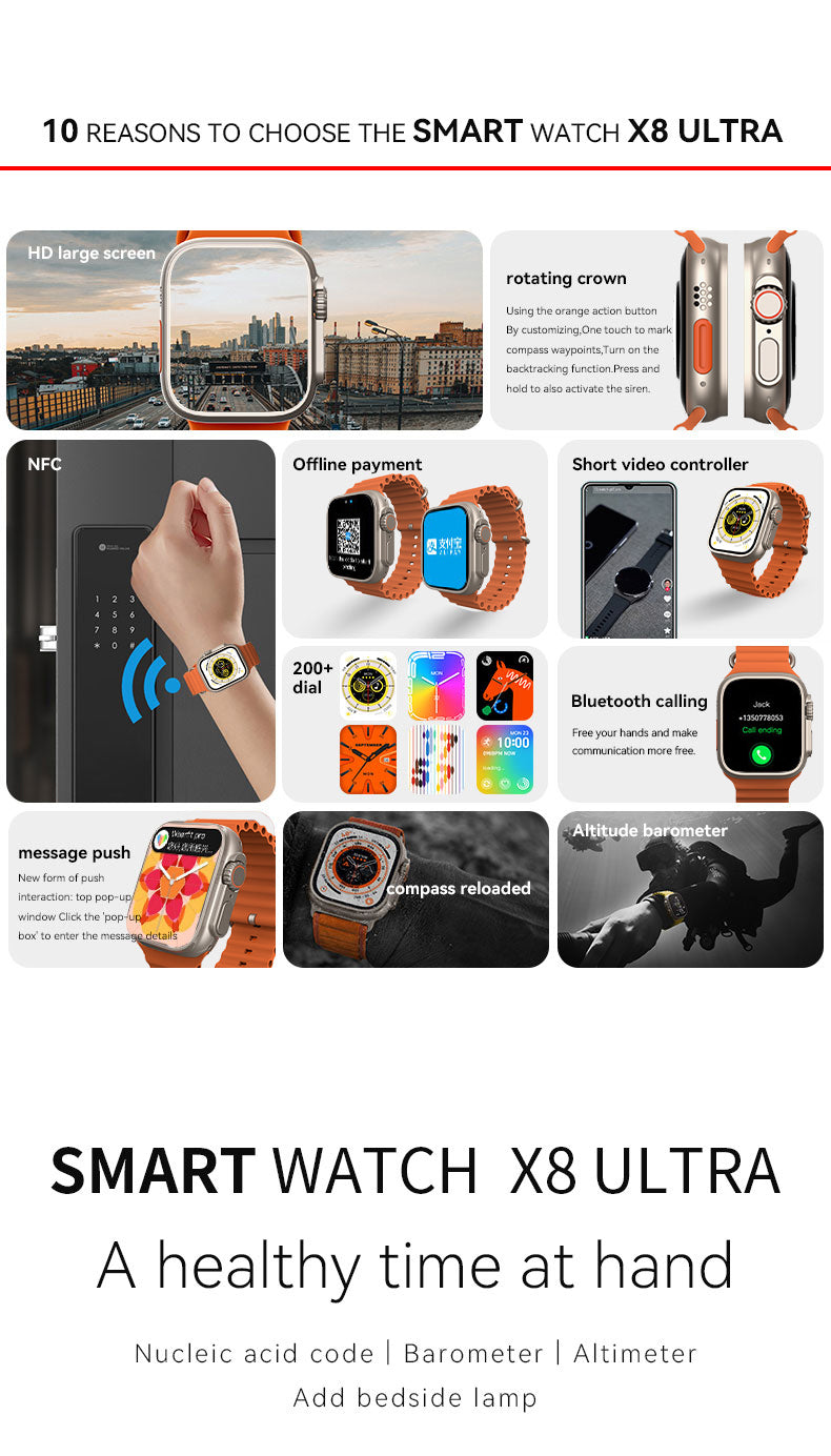 X8 Ultra Smartwatch 49MM